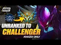 UNRANKED to CHALLENGER in 6 Hours - Kha Zix Guide