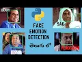 Real Time Face emotion Detection in Telugu Machine Learning project Unq coder