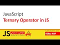 17 Ternary Operator in JavaScript JavaScript JavaScript in Pashto
