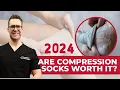10 Compression Sock LIES Varicose Veins Swollen Ankles Feet