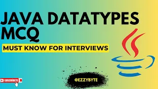Java Data Types MCQ Master Core Concepts for Interviews Exams