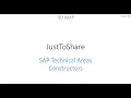 4 OO ABAP - Constructor