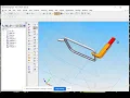 Exercise 10 Glasses Frame SolidEdge V20 machine design tutorial CAD Mechanical Engineering