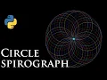 Circle Spirograph in Python using turtle