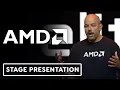 FidelityFX Super Resolution 3 FSR3 - AMD Stage Presentation gamescom 2023