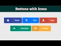Create Buttons with Icons Using HTML and CSS HTML Button with Icon