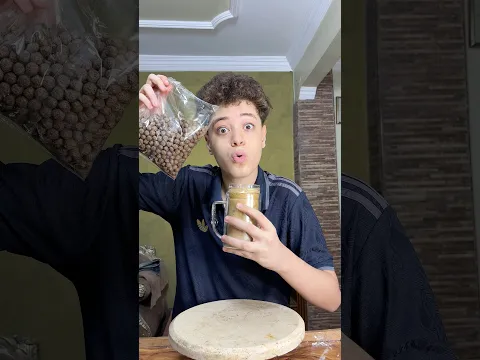 اغرب ايس كوفي جربتو ايس كوفي بالكورن فليكس 🤔🫢