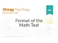 SAT prep - SAT Math Format of the Test