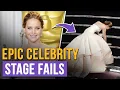 Top 10 EPIC Celebrity Stage Fails CAUGHT ON CAMERA yikes