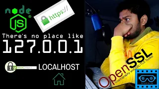Enable HTTPS in LOCALHOST with OpenSSL for a NodeJS app