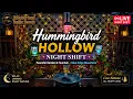 Hummingbird Hollow NIGHT LIVE Peaceful Garden Fountain Blue Ridge Mountains