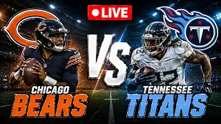 Chicago Bears VS Tennessee Titans NFL Game Day LIVE