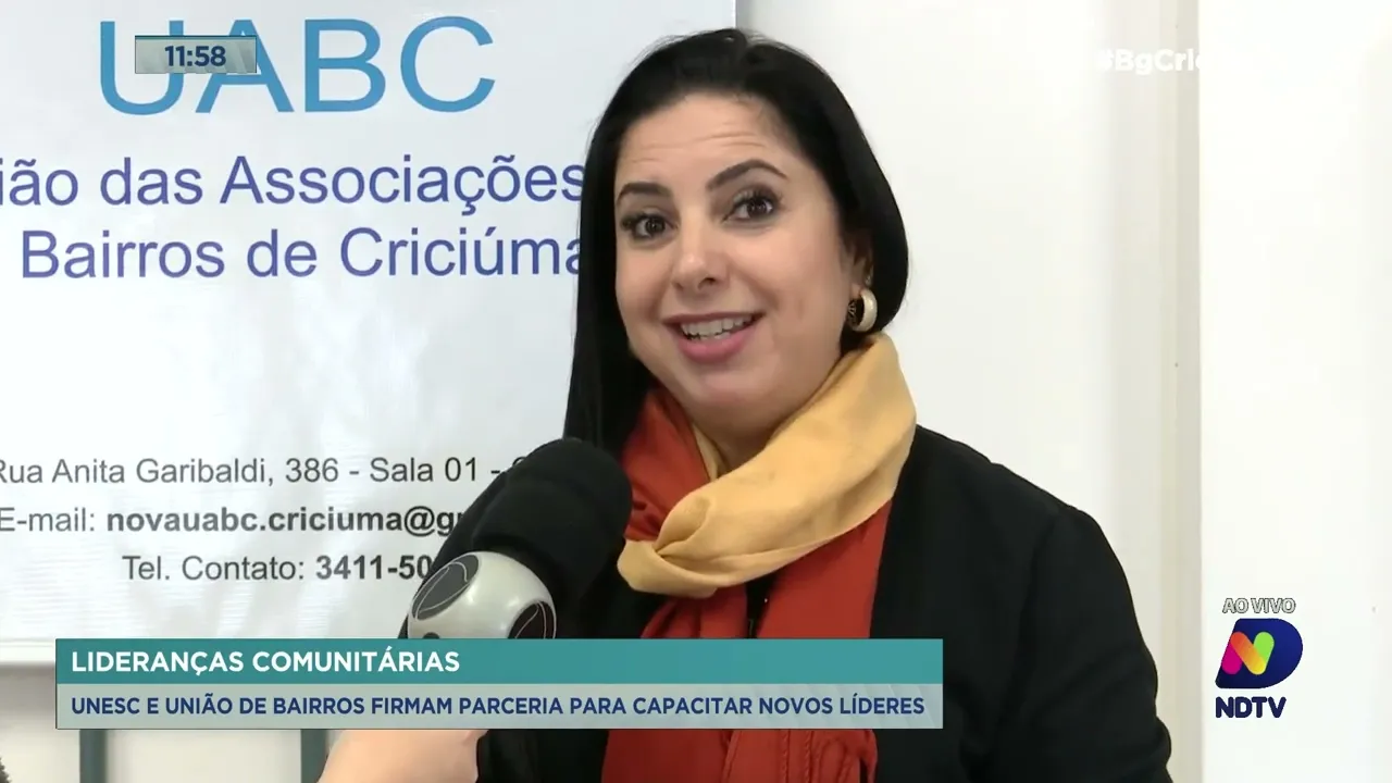 Escola de Lideranças Comunitárias capacita líderes de comunidades de Criciúma