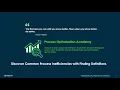 Process Optimization Academy - Discover Common Process Inefficiencies with Finding Definitions