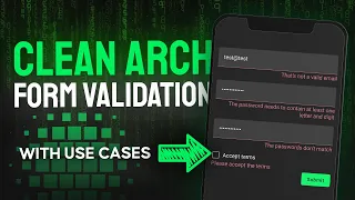 How to Validate Forms with Clean Architecture You re Doing it Wrong