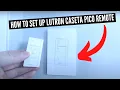 How To Set Up Lutron Caseta Pico Remote