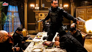 PUNISHER ने Dinner में खायी इंसानी चरबी बिना डकार लिये | Ray Stevenson BEST ACTION MOMENT