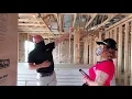 Pre-drywall walk through DR Horton