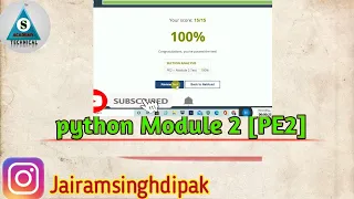 PE2 PYTHON MODULE 2 Essentials 2 cisco python assignment module 2 essentials 2 cisco solution PE