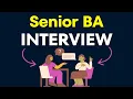 Senior Business Analyst Interview Questions and Answers for 2025 from Hiring Manager
