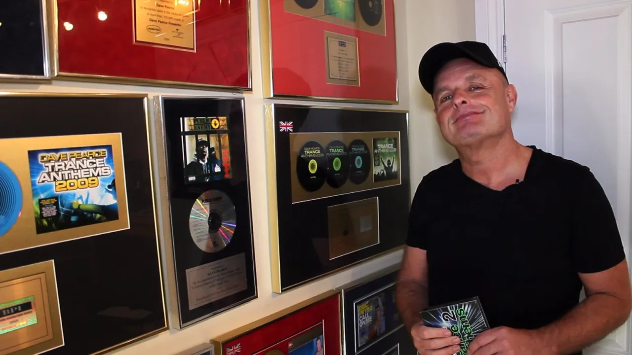 In the studio with Dave Pearce