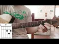 How to play Carta Para No Llorar by El Kuelgue/Zoe Gotusso on guitar (EASY AND FAST)