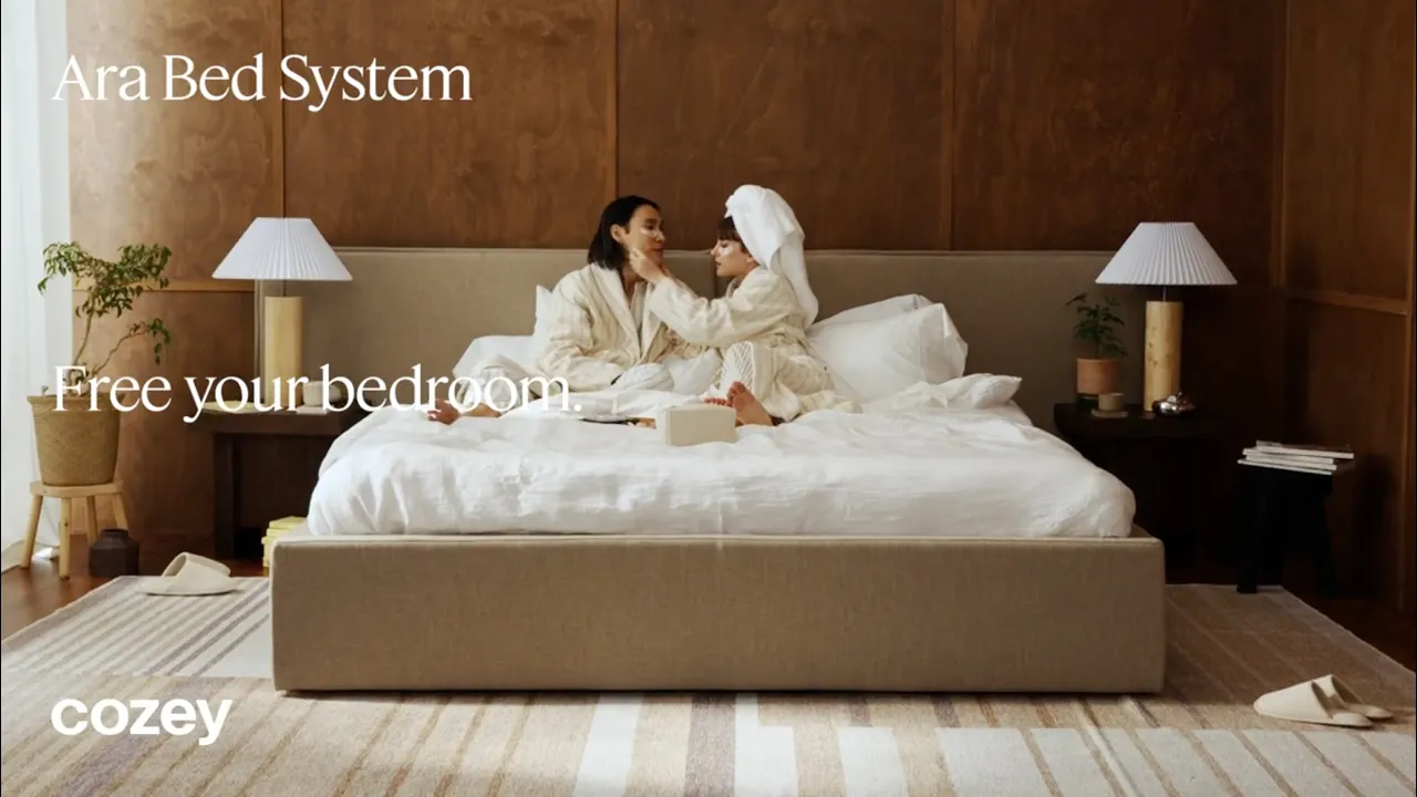 Cozey — Cozey Ara Bed System - Create Your Dream Bed (YouTube video ad)