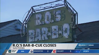 One more sandwich R O S Bar-B-Q in Gastonia closes