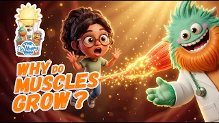 How Do Muscles Grow? 💪 | ASK DR. MUPPY! | Science for Kids