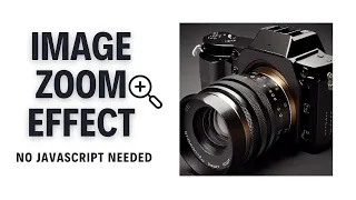 CSS Image Zoom Hover Effect No JavaScript Needed