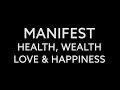 Sleep Hypnosis to Manifest Health, Wealth, Love & Happiness | Align to Soul Abundance (Very Strong)