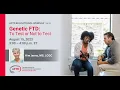 AFTD Webinar Genetic FTD To Test or Not to Test