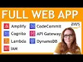 AWS Portfolio Project Build an End-to-End Web Application with 7 Services Step-by-Step Tutorial