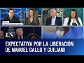 Lagu Expectativa por la liberación de Nahuel Gallo y Guiliani