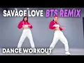 Download Lagu [Dance Workout] Savage Love (Laxed - Siren Beat) [BTS Remix] | MYLEE Cardio Dance Workout, Fitness