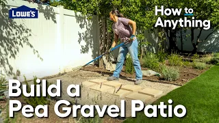 How to Build a Pea Gravel Patio How To Anything