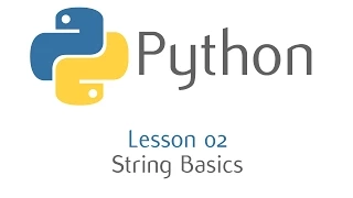 Python - String Basics Lesson 2