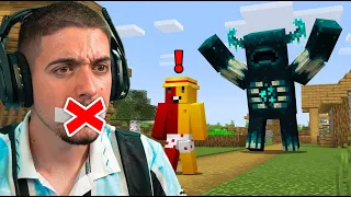 A MINHA VOZ decide se eu GANHO ou PERCO no minecraft!
