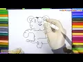 How To Draw Soohorang the Pyeongchang Winter Olympic s Mascot step by step Winter Olympics 2018