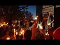 1000s at vigil on Branford Green for Ben Callahan 10 who died July 7 2017