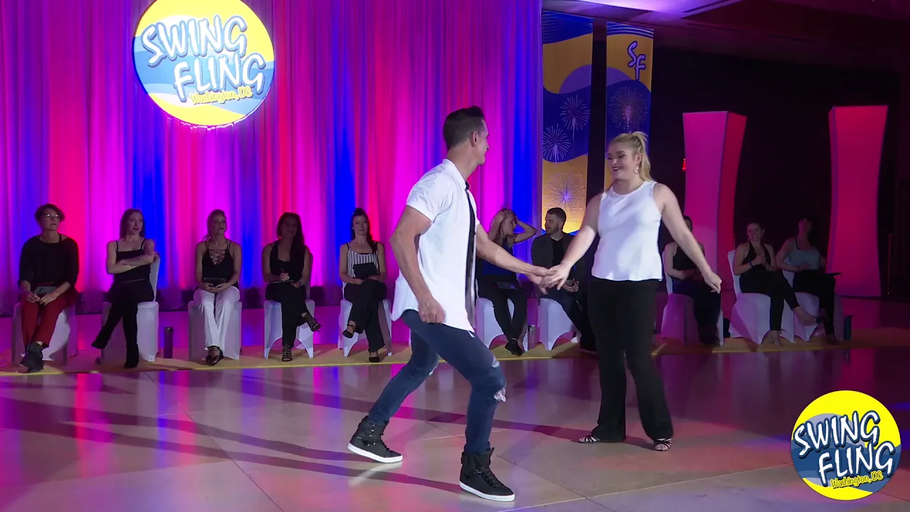 Swing Fling 2019 Invitational Jack & Jill Gary McIntyre & Alexis Garrish