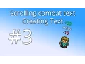 3 Unity tutorial Scrolling combat text - Creating text
