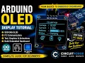 Arduino OLED Display SSD1306 I2C Explained Embedded Dashboard Project