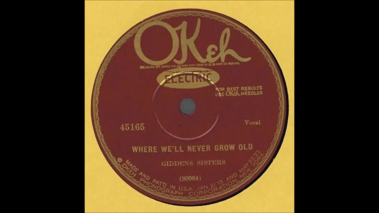 Giddens Sisters-Where We'll Never Grow Old