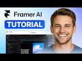 Framer Tutorial for Beginners 2026 How to Use Framer AI Step by Step