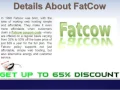 Fatcow Coupon Code - Get Up To 65 Discount on FatCow Hosting