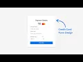 How to Design a Credit Card Payment Form Using HTML CSS Step-by-Step Tutorial