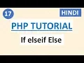 If elseif Else conditional statement PHP tutorial for beginners in HINDI