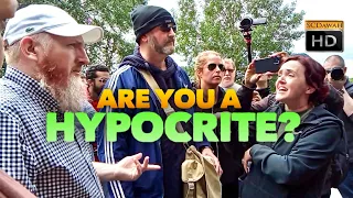 Download *NEW Are you a hypocrite Hamza Vs Anne Marie Waters | NEW | Speakers Corner | Hyde Park MP3