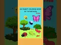 Insect Coloring Activity Book - FREE Version